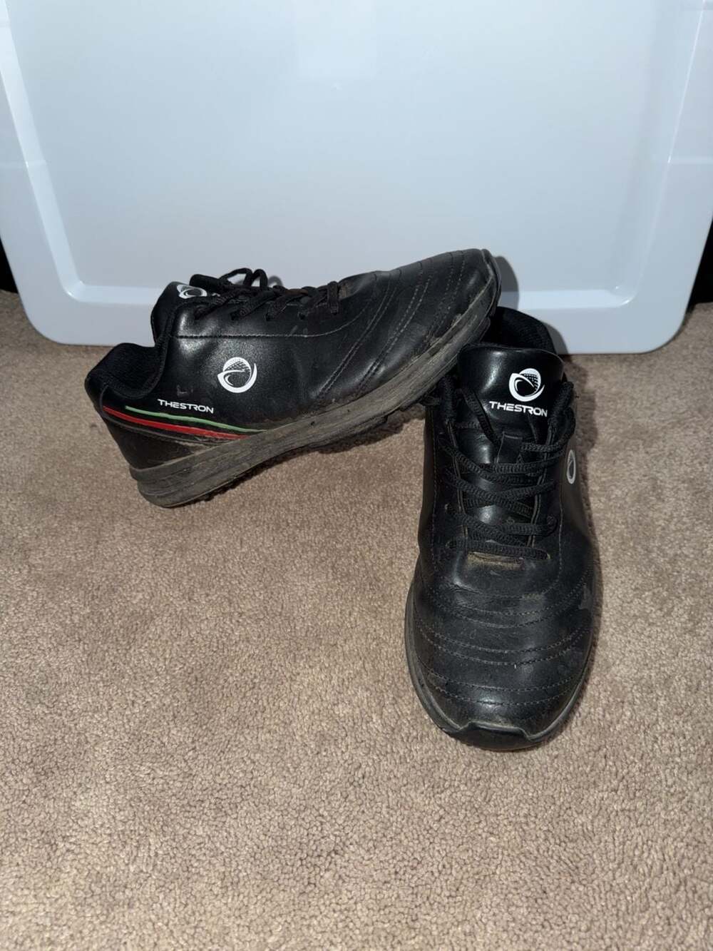 Thestron Black Golf Sneakers